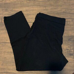 NYDJ Stretchy Pull On Black Legging Pants Size 14